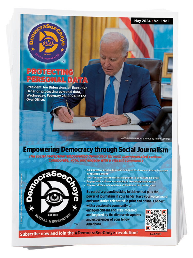 DemocraSeeCheye.com Social Newspaper Cover (Draft 2)